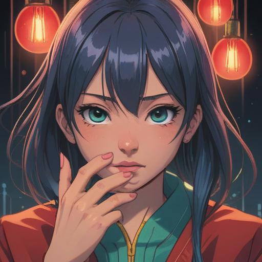 A serene illustration depicting a hand with prominent vertical lines on the nails, soft light filtering through, a gentle expression on the face of the person observing the hand, an ethereal atmosphere, nature motifs symbolizing healing and care, calming colors, introspective mood, symbolic representation of receiving messages from within, 4k