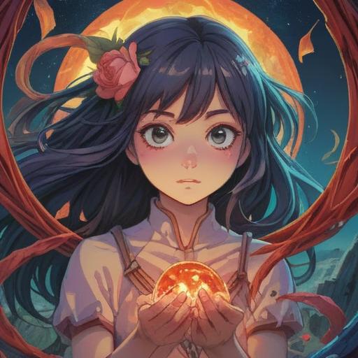 A mystical representation of a broken nail, symbolic of spiritual transformation, vibrant colors, intricate details showcasing the connection between physical pain and emotional growth, ethereal atmosphere, elements of nature surrounding the nail, representing healing and renewal, 4k