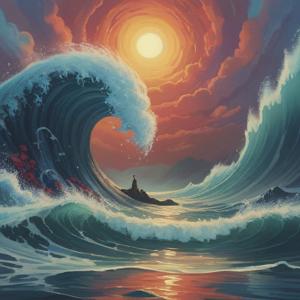 津波の夢が持つスピリチュアルな意味を解説