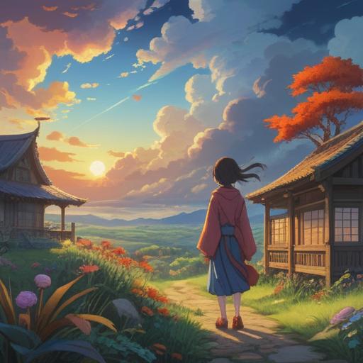 A mystical illustration representing the spiritual meaning of witnessing rare things, a serene landscape, soft beams of light breaking through clouds, a person gazing in awe at a unique natural phenomenon, vibrant colors symbolizing enlightenment, intricate details in the environment, a sense of connection to the universe, 4k