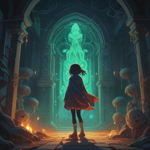 A surreal illustration depicting spiritual warning signs appearing when intuition fails, ethereal glow, mysterious symbols in the background, a shadowy figure representing doubt, contrasting light and darkness, dreamlike atmosphere, intricate details, emotive expressions, thought-provoking scene