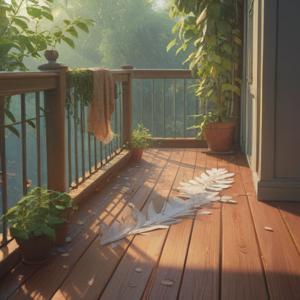 鳥の羽がベランダに落ちているときのスピリチュアルな意味を解説