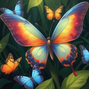 蝶々の色が持つスピリチュアルな意味を解説