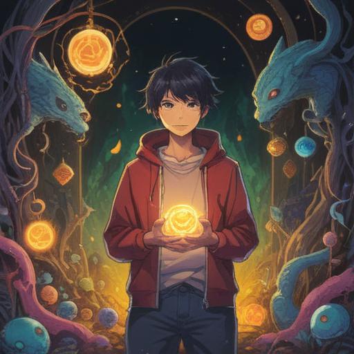 A mystical illustration depicting a person holding their abdomen, surrounded by ethereal symbols of intuition and spirituality, soft glowing light, tranquil atmosphere, abstract representations of gut health, nature elements intertwined, gentle colors, 4k