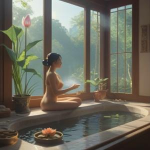 朝風呂によるスピリチュアルな意味を解説