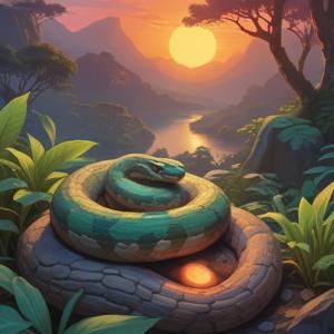 朝蛇を見たときのスピリチュアルな意味を解説