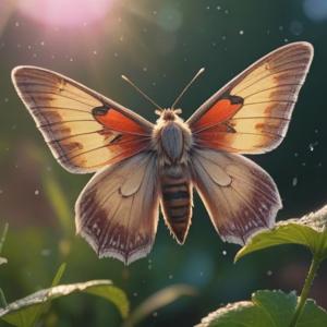 朝に蛾を見た時のスピリチュアルな意味を解説