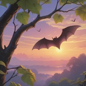 朝のコウモリが示すスピリチュアルな意味を解説