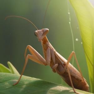 茶色のカマキリのスピリチュアルな意味を解説