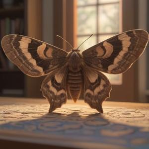 茶色い蛾が家に現れる時のスピリチュアルな意味を徹底解説