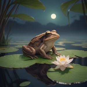 茶色いカエルに関するスピリチュアルな意味を解説