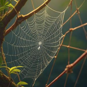 蜘蛛の糸に引っかかる時のスピリチュアルな意味を解説
