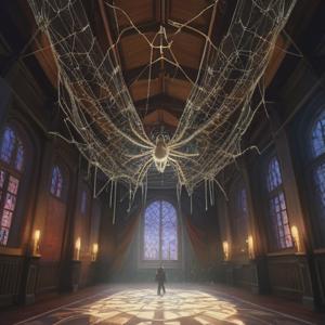 蜘蛛が天井から落ちてくる時のスピリチュアルな意味を解説