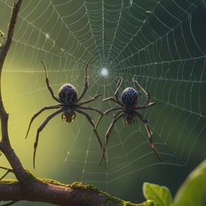 蜘蛛はつがいで見る時のスピリチュアルな意味を解説