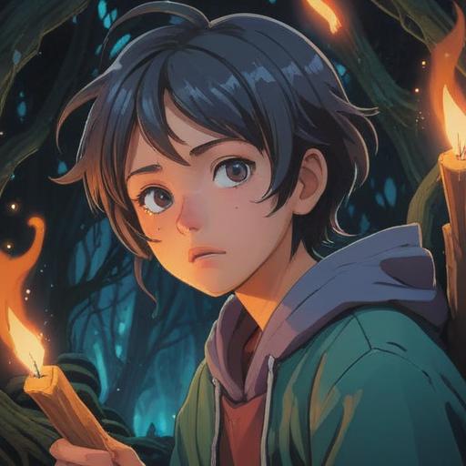 A serene, introspective scene, a person looking at an unexpected wound, ethereal light surrounding them, symbols of awareness and intuition in the background, soft glowing orbs representing spiritual signs, nature elements like trees and flowers symbolizing growth and healing, a calm atmosphere, reflective expression, 4k