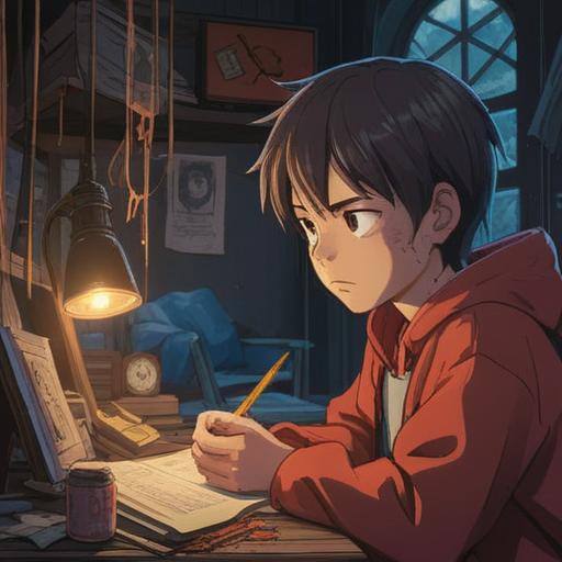 A contemplative scene depicting a person analyzing scars, deep in thought, symbolic messages emerging from each scar, soft lighting highlighting the details, a serene atmosphere, rich textures emphasizing emotion, introspective expression, surrounded by nature, 4k