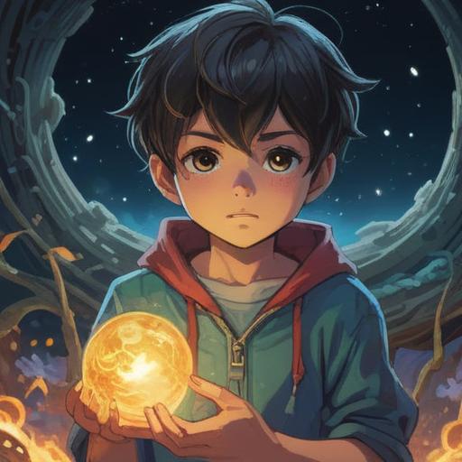 A spiritual illustration depicting signs to be aware of when a boy is born, ethereal light, symbolic imagery of protection and guidance, celestial elements, serene atmosphere, gentle colors, nature surrounding, divine connection, soft and nurturing essence, 4k