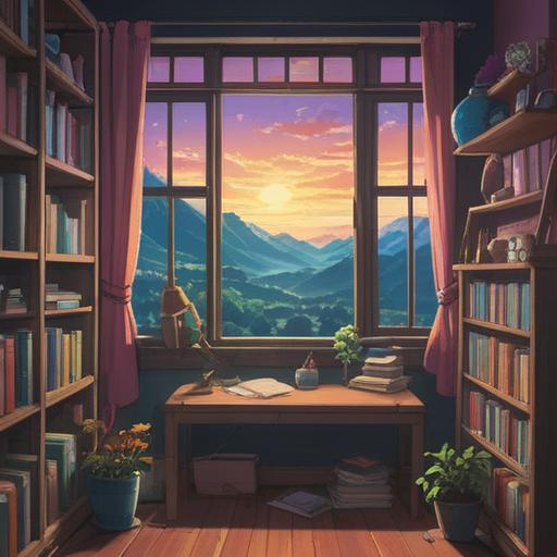 A serene and harmonious scene depicting the concept of decluttering leading to spiritual growth, light shining through an open window illuminating a tidy and minimalist space, a meditative figure surrounded by organized belongings, symbols of good fortune such as blooming flowers and gentle breezes, peaceful atmosphere, harmonious colors, sense of liberation and clarity, 4k