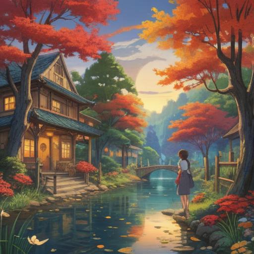 A serene and inviting landscape, vibrant colors, gentle sunlight filtering through leaves, a joyful gathering of diverse people, smiles and laughter, harmonious atmosphere, symbols of spiritual positivity like butterflies and rainbows, a sense of unity and love, 4k