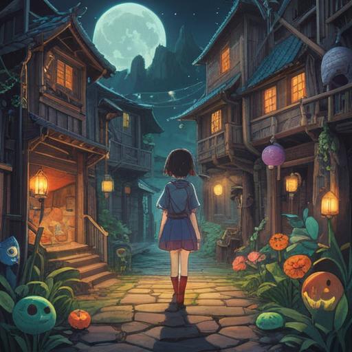 A charming illustration of a lucky charm that is universally loved, featuring a vibrant and enchanting design, surrounded by symbols of good luck such as four-leaf clovers and lucky cats, bright colors, whimsical details, and a magical atmosphere, 4k