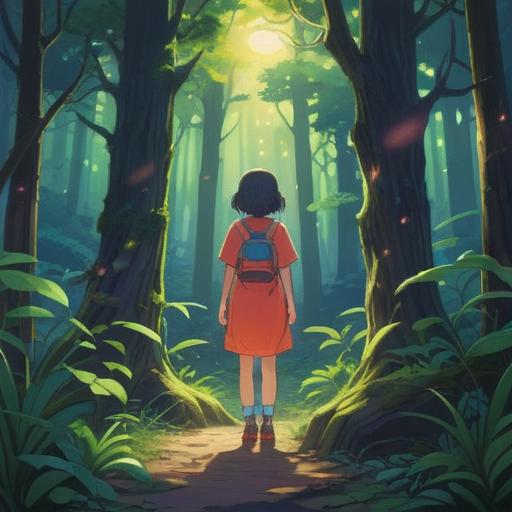 A serene and introspective scene, a person standing in a peaceful forest, surrounded by ethereal light, a gentle aura of positivity and connection, visible eyes watching from the shadows, soft glowing symbols representing the spiritual signs, warm colors, tranquil atmosphere, a sense of harmony and mindfulness, nature's beauty, exploration of self-awareness, 4k