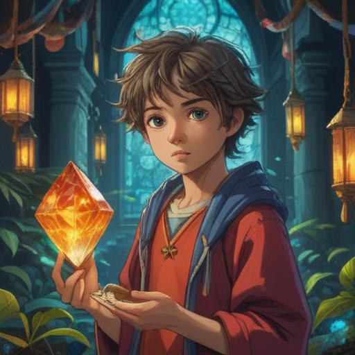 A mystical scene featuring a collection of lucky items to enhance the sixth sense, glowing crystals radiating vibrant colors, intricate talismans engraved with symbols, a serene atmosphere filled with ethereal light, surrounded by nature, soft mist enveloping the ground, an aura of mystery and spirituality, harmonious composition, 4k