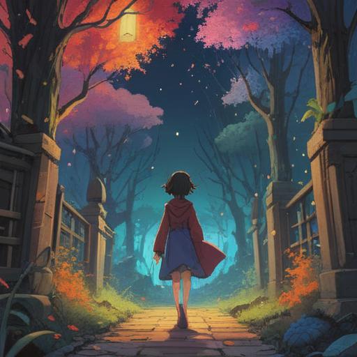 A poignant scene depicting a beloved person walking away, emotional separation, ethereal light representing spiritual signs, subtle hints of connection in the air, a serene landscape in the background, warm sun setting, soft whispers of hope, vibrant colors blending with soft shadows, deep emotion captured in the characters' expressions, meaningful symbols scattered around, 4k