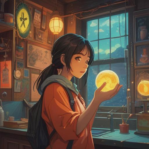 A spiritual scene depicting a person feeling unwell with a fever during a significant moment, warm colors, intense emotional expressions, ethereal light surrounding them, symbolic imagery indicating spiritual awareness, serene background with nature elements, subtle hints of healing energy, 4k