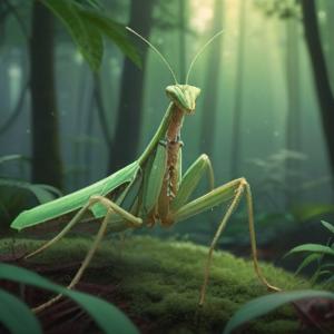 大きなカマキリに関連したスピリチュアルな意味を解説