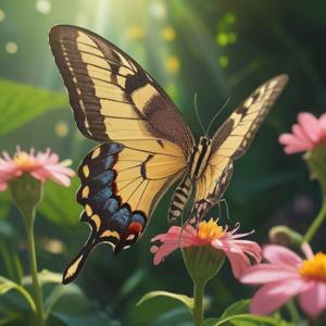 大きなアゲハチョウがもたらすスピリチュアルな意味を解説
