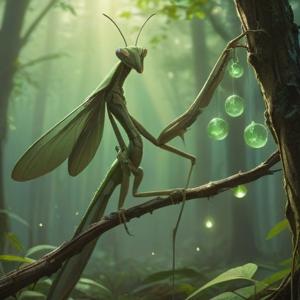 大きいカマキリとスピリチュアルな意味を解説