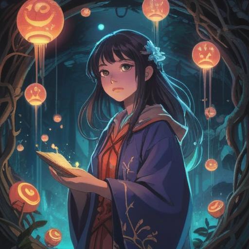 A mystical illustration depicting a person surrounded by ethereal symbols, a faint glow highlighting their aura, serene environment suggesting introspection, vibrant colors representing energy flow, subtle hints of nature, cosmic elements in the background, metaphysical themes, vivid dream-like quality, 4k