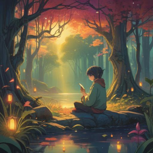 A calming and introspective scene depicting an individual sitting in a tranquil environment, surrounded by ethereal light, symbols of spiritual awareness like chakras and healing crystals, signs of fatigue illustrated in the person's posture, subtle hints of nature such as gentle flowing water and softly rustling leaves, a sense of tranquility and connection to the universe, inviting the viewer to reflect on the importance of listening to one's body and spirit, 4k