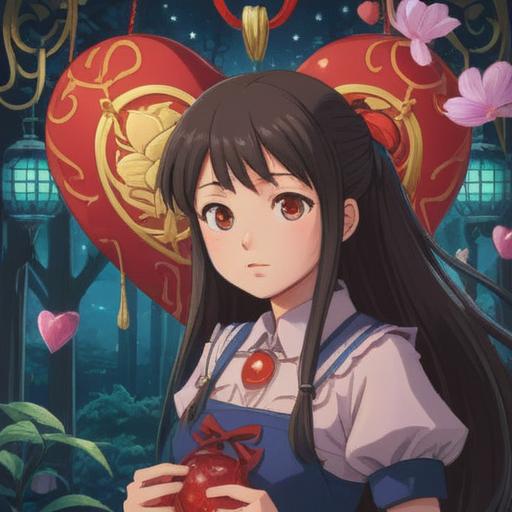 A romantic scene depicting lucky items that enhance love luck when one's body feels hot, various symbolic objects such as a red heart-shaped pendant, a glowing love letter, and a candle emitting warm light, vibrant colors to convey passion, intimate atmosphere, soft focus on the background to emphasize the lucky items, 4k