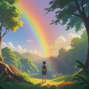 太陽の光に虹色を見た時のスピリチュアルな意味を解説
