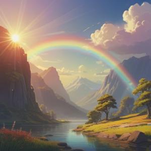太陽の周りに虹が現れる時のスピリチュアルな意味を解説