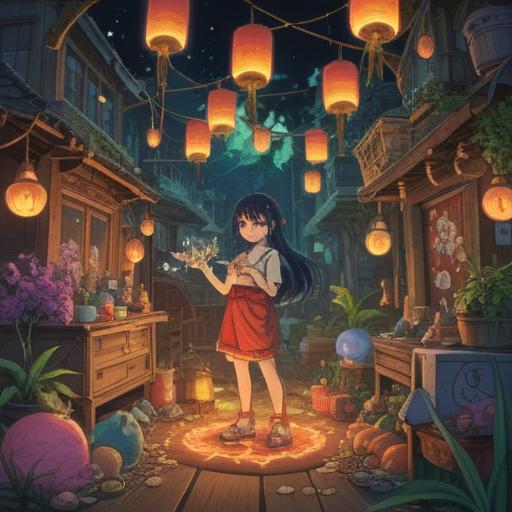 A vibrant and mystical illustration depicting the spiritual positive signs of weight gain, surrounded by symbols of abundance and growth, soft glowing lights, serene nature setting with lush greenery, a figure embracing their transformation with joy and acceptance, ethereal atmosphere, harmonious colors, 4k