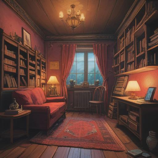 A thoughtful depiction of a serene moment, a cozy room filled with soft light, an open journal with handwritten thoughts on euthanasia, a gentle cup of tea steaming beside it, a calming ambiance, delicate flowers in a vase symbolizing life and remembrance, warm and inviting colors, 4k