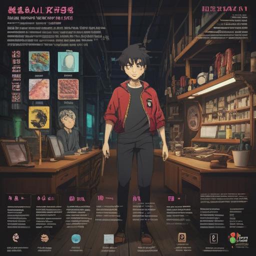 A visually organized infographic,清楚なデザイン, concise text blocks, bullet points, vibrant color scheme, central theme representation, easy-to-read layout, visually engaging elements, modern aesthetic, 4k