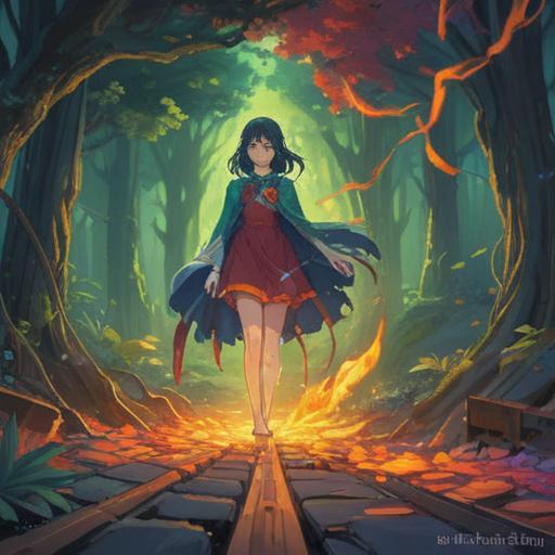 A spiritual representation of frequent foot injuries, symbolic imagery of a broken path, healing energy flowing through the feet, the soul’s journey illustrated, vibrant colors representing emotional struggles, a serene landscape signifying recovery and growth, ethereal elements surrounding the feet, dynamic composition, 4k