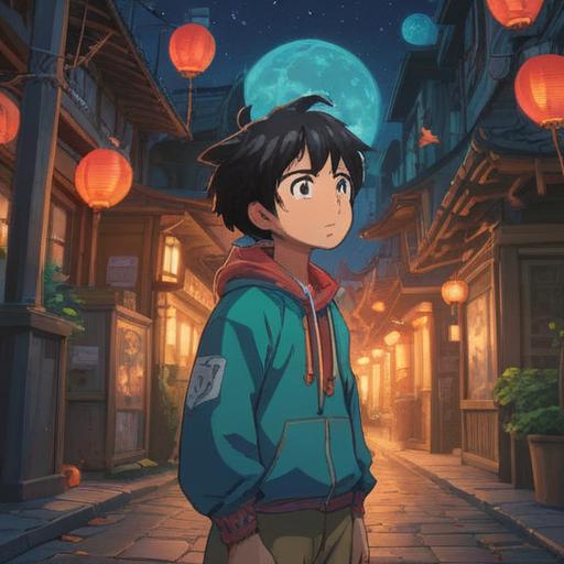 A captivating scene of a character experiencing a moment of fortune after hearing a breath, surprise on their face, vibrant background filled with whimsical elements, a soft glow illuminating the character, dynamic poses suggesting movement, sense of joy and excitement, fantasy atmosphere, intricate details, 4k