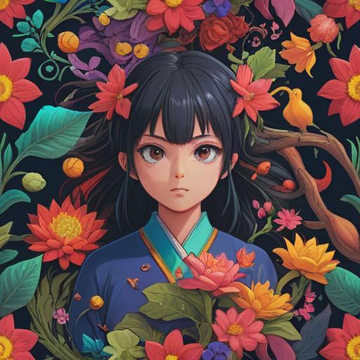 Spiritual symbolism of artificial flowers, vibrant colors, serene atmosphere, blooming arrangements, harmony with nature, positive energy, decorative elements, meditation space, uplifting environment, nature-inspired design, symbolic meanings of flowers, 4k