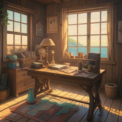 A captivating illustration of nostalgic items that evoke memories, beautifully arranged on a vintage wooden table, soft sunlight streaming through a window, delicate details highlighting each item, an old photograph, a faded book, a vintage toy, all reflecting a sense of warmth and connection to the past, inviting atmosphere, 4k