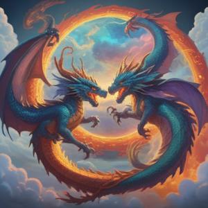 双龍のスピリチュアルな意味を解説