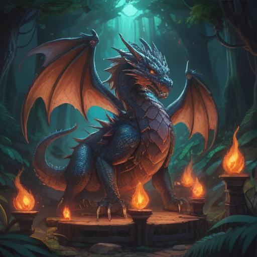 A mystical scene featuring a lucky item inspired by the feeling of dual dragons, intricate designs reflecting ancient symbolism, glowing aura surrounding the item, serene and magical atmosphere, hints of blue and gold, mythical elements intertwined, 4k