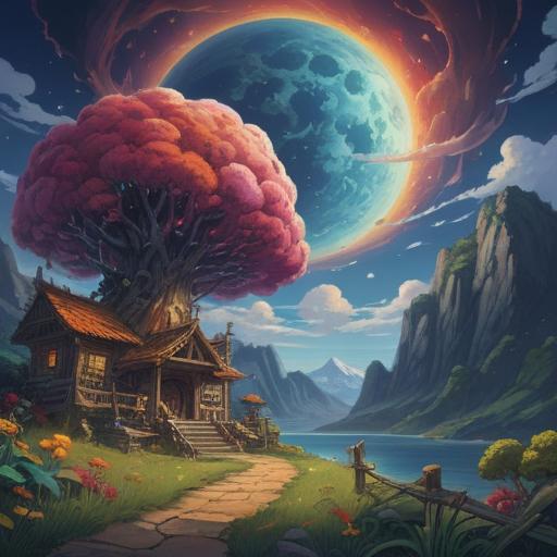 A mysterious object symbolizing a lucky charm, vibrant colors, enchanting glow, surrounded by a backdrop of hopeful skies, a sense of renewal and connection, intricate details of the charm, suggesting a transformation through unexpected communication, magical aura, soft focus, 4k