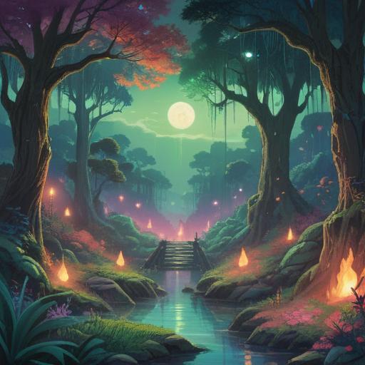 A mystical illustration representing the spiritual meaning of scintillating scotoma, ethereal light patterns, serene landscape, soft glow surrounding a meditative figure, connection between vision and inner awareness, cosmic elements intertwined, calming atmosphere, 4k