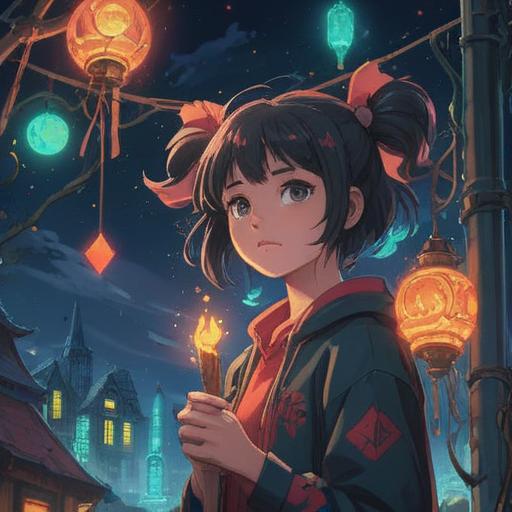 A mystical scene illustrating a person experiencing a visual aura, bright shimmering lights surrounding their head, symbolizing spiritual awareness, intricate details of nature in the background, gentle waves of energy radiating, a serene expression on the person's face, ethereal atmosphere, vivid colors, 4k