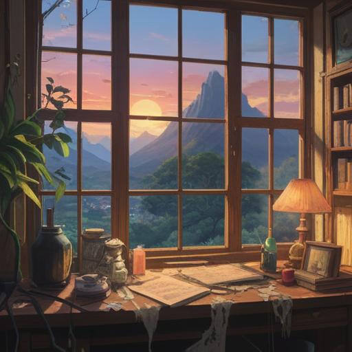 A serene and tranquil scene, a meditative space with incense smoke swirling in the air, soft light filtering through a window, calming colors, spiritual symbols in the background, an inviting atmosphere, reflections of peacefulness, a sense of harmony and well-being, 4k