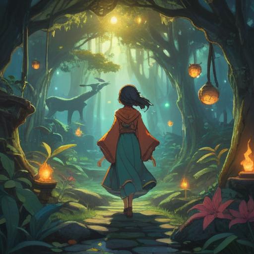 A spiritual scene depicting ancestral ties being cleansed, glowing symbols of protection and positivity, serene environment with nature elements, soft light filtering through trees, harmonious connection between the living and the ancestors, ethereal atmosphere, symbolic representations of healing and guidance, uplifting energy, vibrant colors, 4k